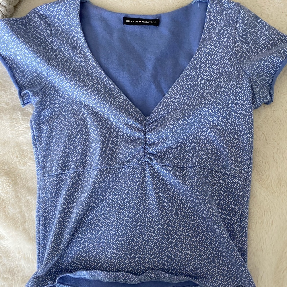 Brandy Melville Floral Top